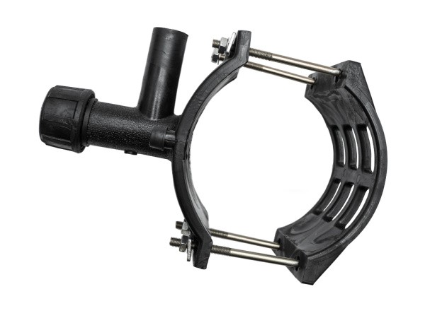 Седелка электросварная с фрезой PN16 SDR11 PE100 D110X32 Седелка электросварная с фрезой PN16 SDR11 PE100 D110X32