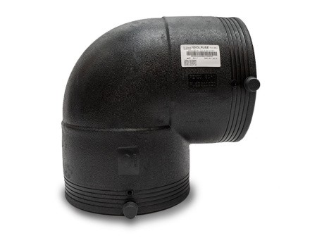 Отвод электросварной 90° PN16 SDR11 PE100 D315 Отвод электросварной 90° PN16 SDR11 PE100 D315