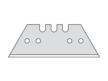 Трапециевидные лезвия Mozart, 0,65 мм,  10 шт. Трапециевидные лезвия Mozart, 0,65 мм,  10 шт.