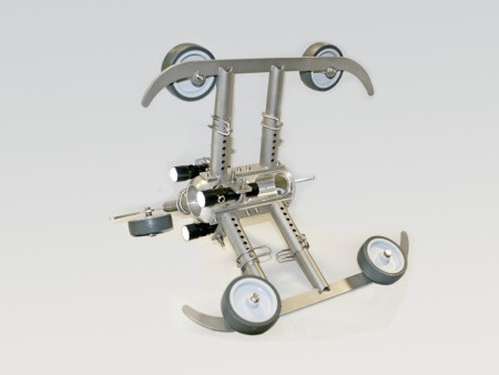 Регулируемый роликовый центратор с доп. освещением 300-500мм