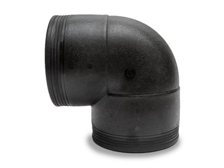 Отвод электросварной 90° PN16 SDR11 PE100 D315 Отвод электросварной 90° PN16 SDR11 PE100 D315